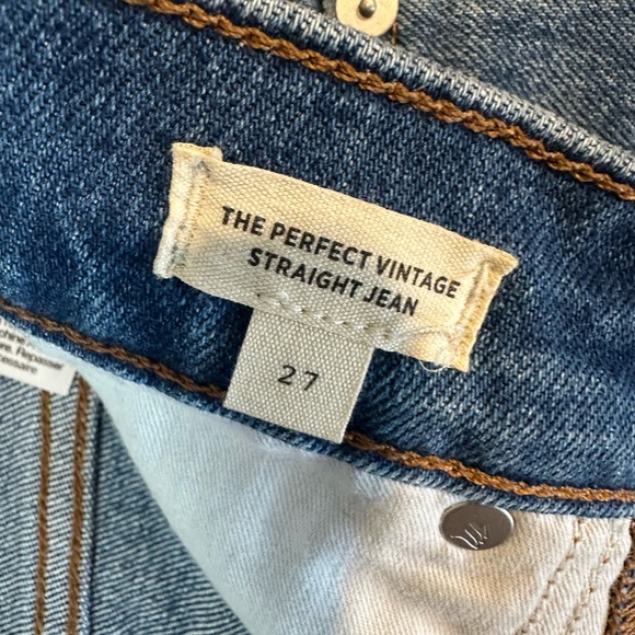 Madewell The perfect Vintage Straight Jean Women's 27 - Picture 14 of 15